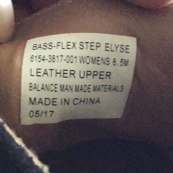 Shoes ladies black suede by bass size 8.5 - Picture 11 of 11